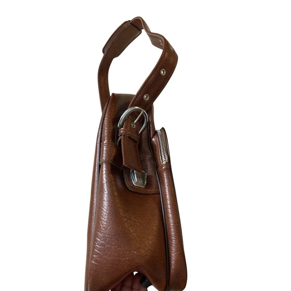 Interpur 1970s Crossbody Lugagge Vintage Bag With Lock And Key Made In Korea‎
